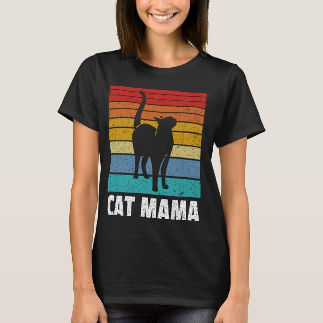 Camiseta Mamãe Gata (Frente)