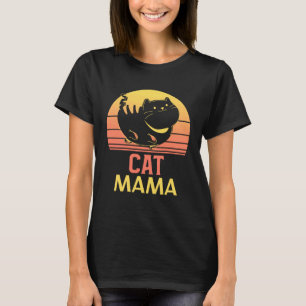 Camiseta Mamãe Gata Aflita Estilo Vintage Anos Oitenta Ca R