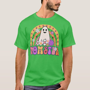 Camiseta Mamãe Ghost Vintage Halloween
