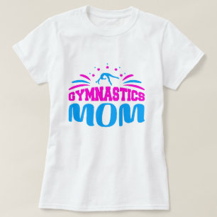 Camiseta Mamãe ginástica - presentes orgulhosos e de apoio