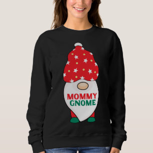 Camiseta Mamãe Gnomo Funny Gnomos Correspondendo ao Natal P