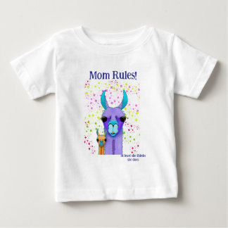 Camiseta Mamãe governa Mamã Lama &