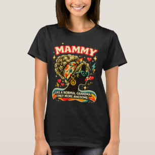 Camiseta Mamãe Incrível Avó Retro Vintage Presente Groovy