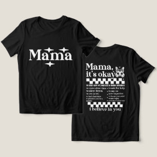 Camiseta Mamãe Inspiracional Está Tudo Bem