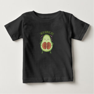 Camiseta Mamãe Jovem Abacate Fofo
