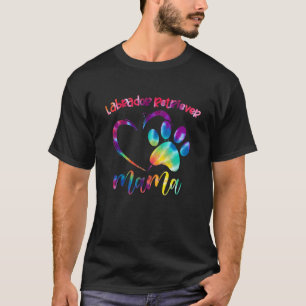 Camiseta Mamãe Labrador Retriever Divertida Pet Cachorro La