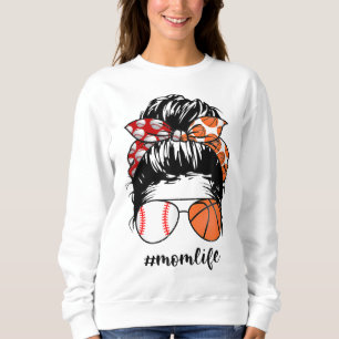 Camiseta Mamãe Life Baseball Basball Mamãe Fez bolinho engr