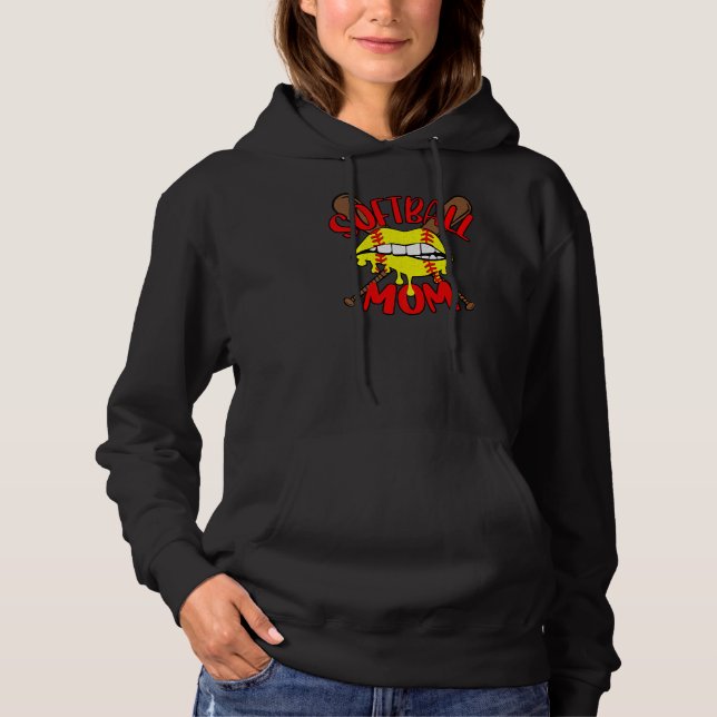 Camiseta Mamãe Lip Bite Mamãe Mãe Mulheres (Frente)