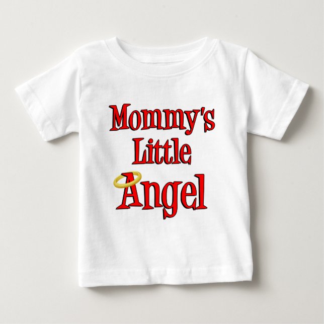 Camiseta Mamãe Little Angel (Frente)