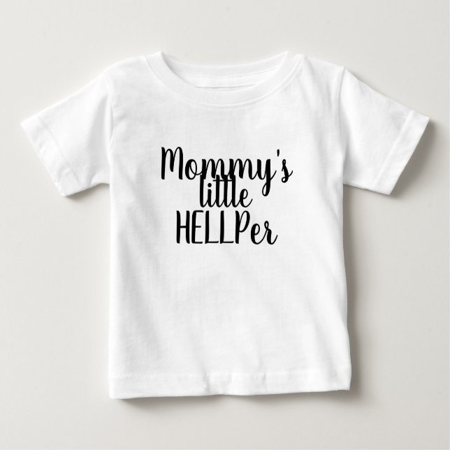 Camiseta Mamãe Little HELLP (Frente)