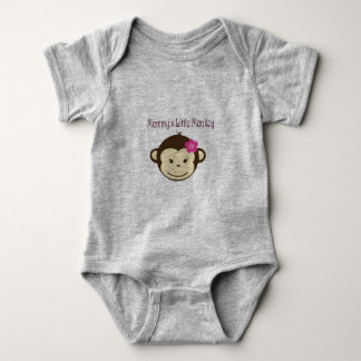 Camiseta Mamãe Little Monkey Baby Jersey