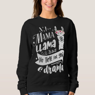 Camiseta Mamãe Llama Não Tem Tempo Para Seu Dia de as mães
