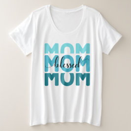 Camiseta Mamãe Mãe Abençoada