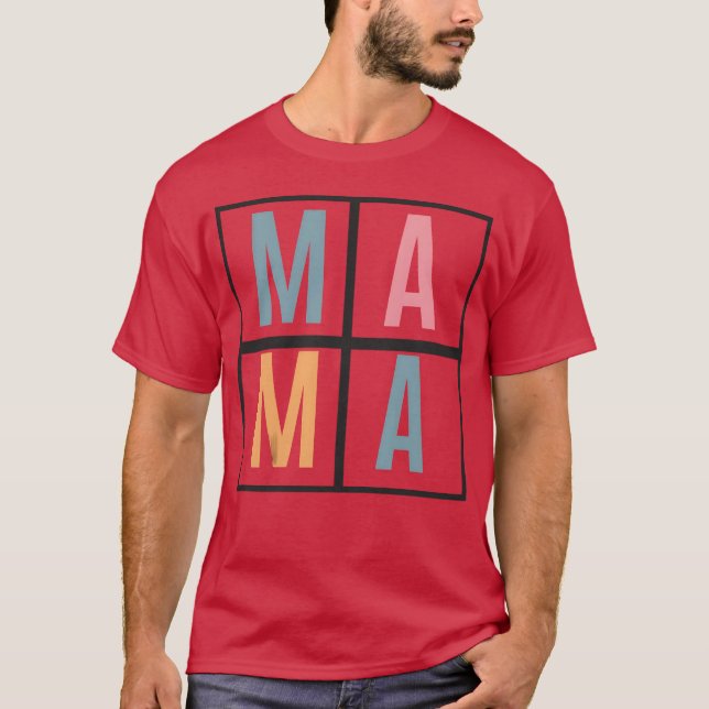 Camiseta Mamãe mãe amiga (Frente)