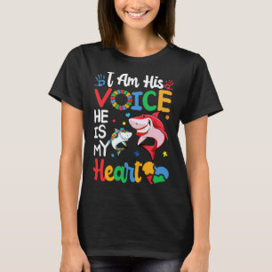 Camiseta Mamãe Mãe Autista Autismo Mamãe Tubarão Conscienti