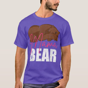Camiseta Mamãe, mãe, urso, família, bonitinha