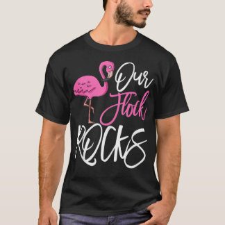 Camiseta Mamãe Mama Dia de as mães Rosa Flamingo Nosso Reló