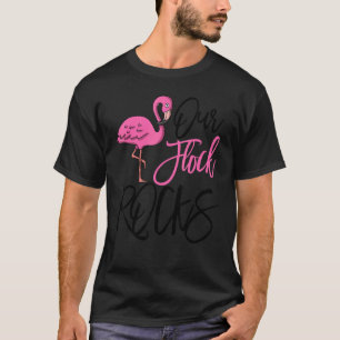Camiseta Mamãe Mama Dia de as mães Rosa Flamingo Nosso Reló