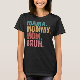 Camiseta Mamãe Mamãe Mãe Bruh Luz Autismo Sensibilização Mã