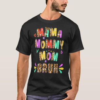 Camiseta Mamãe Mamãe Mãe Bruh Mamãe E Eu Garoto Mãe Vida 86