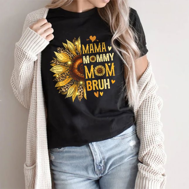 Camiseta Mamãe Mamãe Mãe Bruh Shirt, Mamãe E Eu Mãe (Criador carregado)