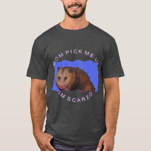 Camiseta Mamãe Me Pega, Estou Assustada.