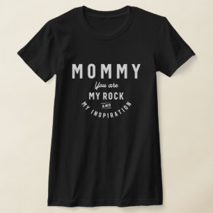 Camiseta Mamãe, Meu Rock & Inspiron - Dia de as mães