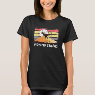 Camiseta Mamãe Mommysaurus Rex Saurus Dinossaur Mãe 1