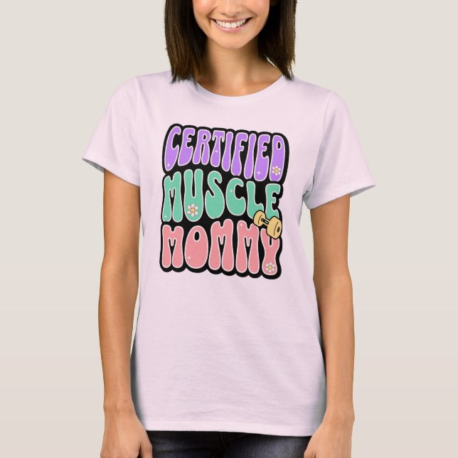 Camiseta Mamãe Musculosa (Frente)