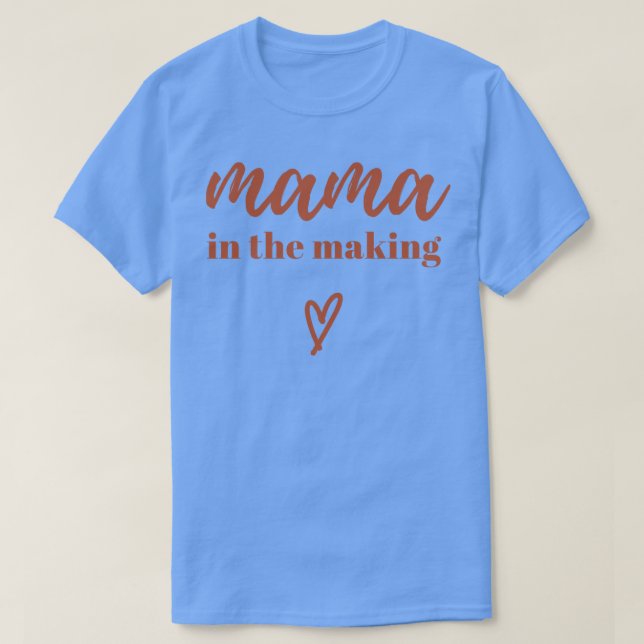 Camiseta Mamãe na mãe fazer (Frente do Design)