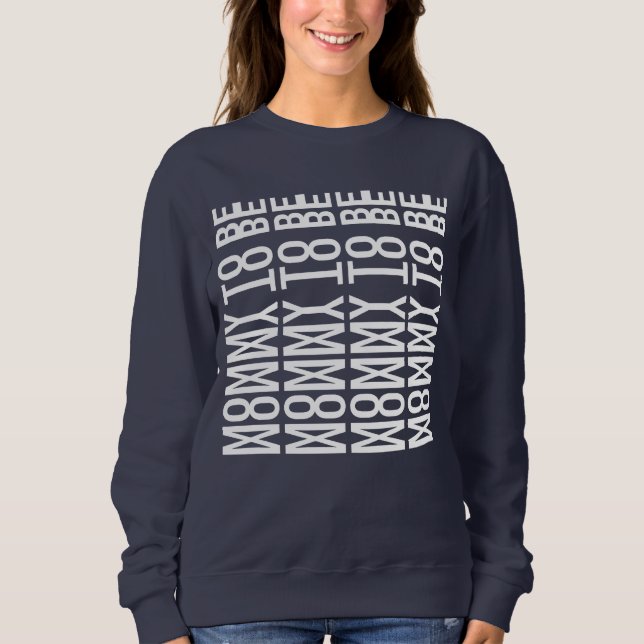 Camiseta MAMÃE PARA SER - Mensagem Oculta (Frente)