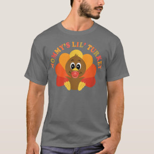 Camiseta Mamãe Pequena Turquia MomtoBe Ação de Graças 