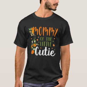 Camiseta Mamãe pequeno Chá de fraldas primeiro aniversario