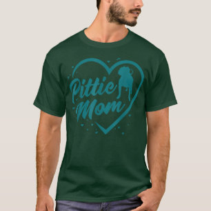 Camiseta Mamãe Pittie, Avó Cachorro Menina, Melhor Cachorro