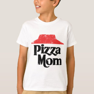 Camiseta Mamãe Pizza Chef Funny Comida Pun