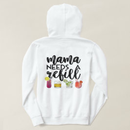 Camiseta Mamãe precisa de um reabastecimento