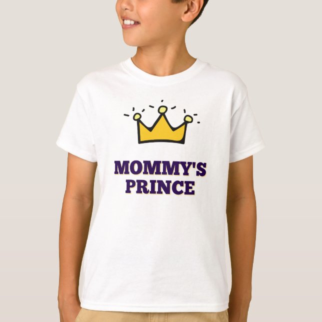 Camiseta Mamãe prince (Frente)