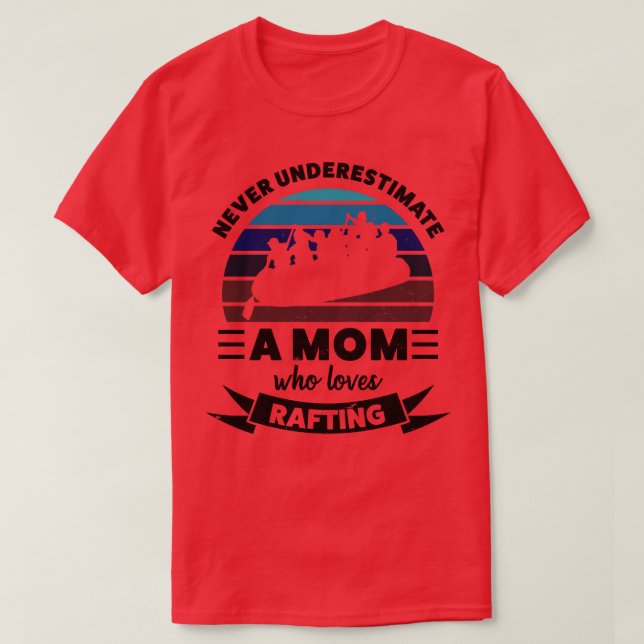 Camiseta Mamãe que ama Rafa Engraçada Mulher-Presente (Frente do Design)