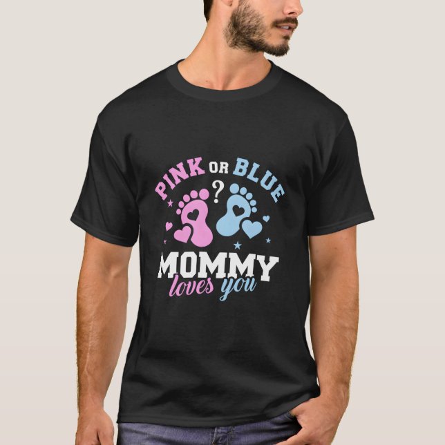 Camiseta Mamãe Revelação de Gênero Mamãe (Frente)
