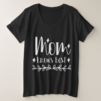 Camiseta Mamãe sabe o melhor