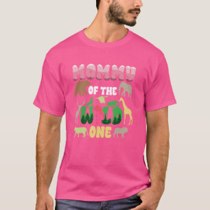 Camiseta Mamãe Safari primeiro aniversario da Selva A do Ja