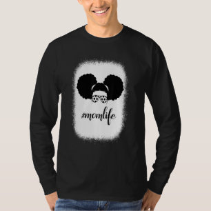 Camiseta Mamãe Saltou A Vida Futebol Esportivo Mama Cabelo 