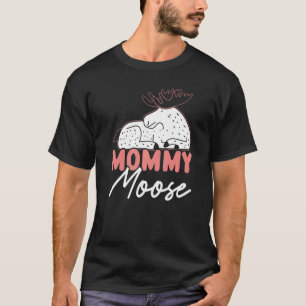 Camiseta Mamãe Selvagem Selvagem Animais Alces Elk Veer Mãe