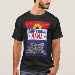 Camiseta Mamãe Sempre Salgada Mamãe Sunflower Seed Pla