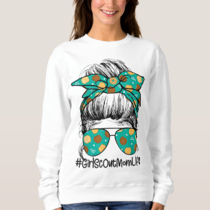 Camiseta Mamãe, Sereia Do Bun Scout Para Meninas Cookie Mãe