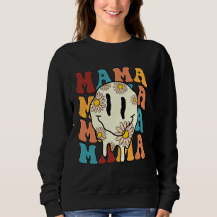 Camiseta Mamãe Sorria Flor Rastreamento Raios Raios Marcado