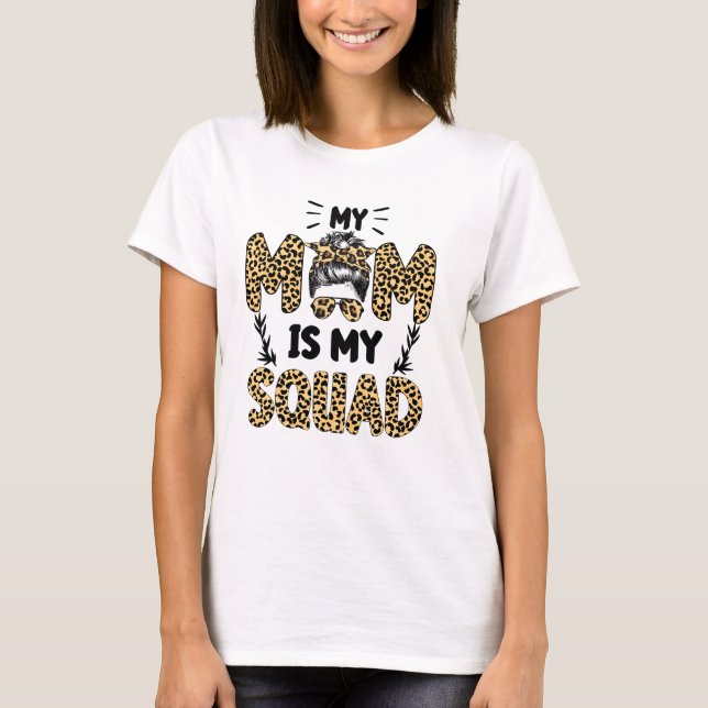 Camiseta Mamãe Squad (Frente)