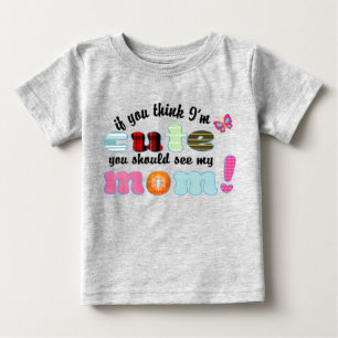 Camiseta Mamãe também é bonita