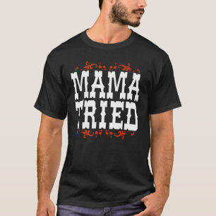 Camiseta Mamãe Testou Um Gráfico De Música country engraçad