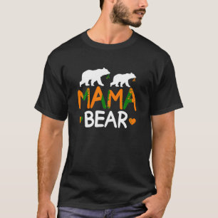 Camiseta Mamãe Ursa Leucemia Mãe De Um Guerreiro De Leucemi
